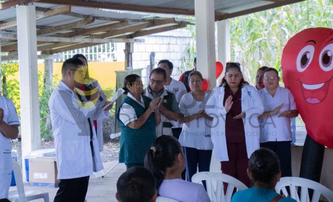 Ampliar imagen al hacer click Gobierno de Chontla acerca servicios de salud a familias de San Francisco