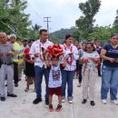 Ayuntamiento de Chontla inaugura pavimentación de la Calle 3 de Mayo en Cruz Manantial