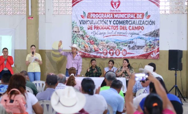Ampliar imagen al hacer click Gobierno de Chontla impulsa nuevas oportunidades de comercialización para los productos del campo