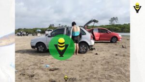 Tragedia en Papantla; joven muere ahogado al desafiar las olas 