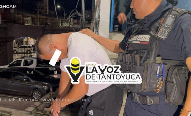 Cae elemento activo de la SSPC en Tantoyuca por libidinoso