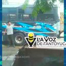 Autobús serrano se incendia sobre la municipalizada
