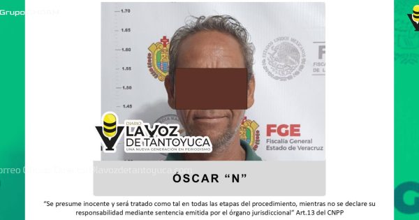 Dictan auto de formal prisión a presunto homicida en Pánuco