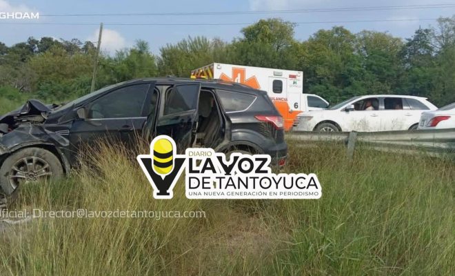 Clic en la imagen para ampliarla. Mueren dos hermanitos de Tantoyuca en aparatoso cchoque en Nuevo León
