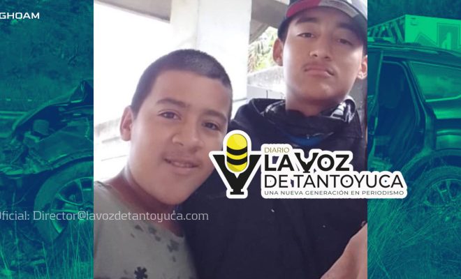 Clic en la imagen para ampliarla. Mueren dos hermanitos de Tantoyuca en aparatoso cchoque en Nuevo León