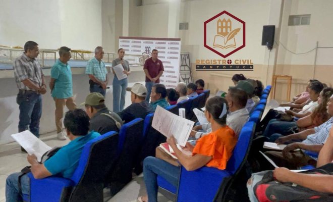 Ayuntamiento de Tantoyuca fortalece coordinación con agentes municipales
