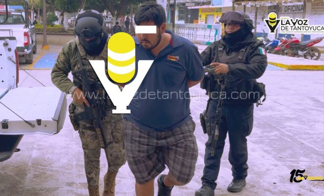 Detienen a hombre por posesión de sustancias ilícitas, en Citlaltépetl