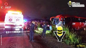 Asaltan autobús ADO en la autopista Cosoleacaque - Nuevo Teapa