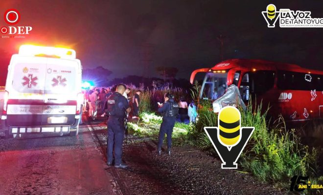 Asaltan autobús ADO en la autopista Cosoleacaque - Nuevo Teapa