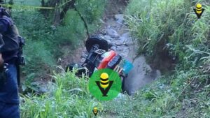 Dos mujeres fallecen tras caer en cuatrimoto a un arroyo; bebé sobrevive