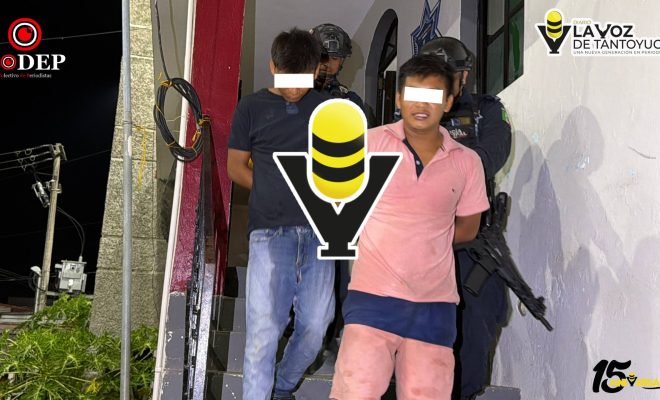 Hermanos son detenidos tras protagonizar riña en la colonia Santa Fe