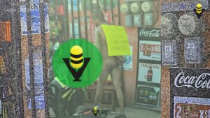 Aparece otro “encuerado” en las calles de Huejutla 