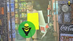 Aparece otro “encuerado” en las calles de Huejutla 