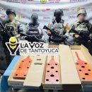 Aseguran objetos en operativo de cateo en Papantla