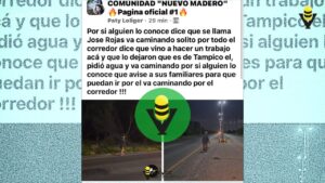 “Lo adopté como mi abuelito”: mujer rescata a un abuelito en Altamira