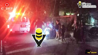 Pareja resulta lesionada tras accidente de motocicleta en El Higo