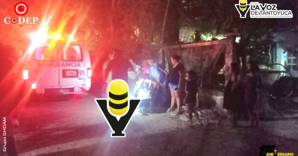Pareja resulta lesionada tras accidente de motocicleta en El Higo