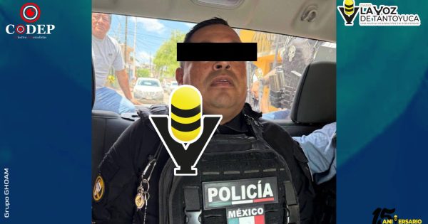 Comandante de la Policía Municipal de Pánuco es imputado tras ser descubierto con radio presuntamente vinculado a grupo delictivo