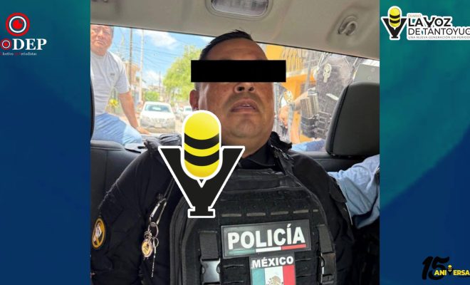 Comandante de la Policía Municipal de Pánuco es imputado tras ser descubierto con radio presuntamente vinculado a grupo delictivo