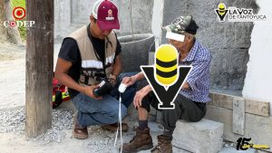 Adulto mayor resulta lesionado tras caer de su propia altura
