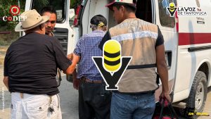 Adulto mayor resulta lesionado tras caer de su propia altura