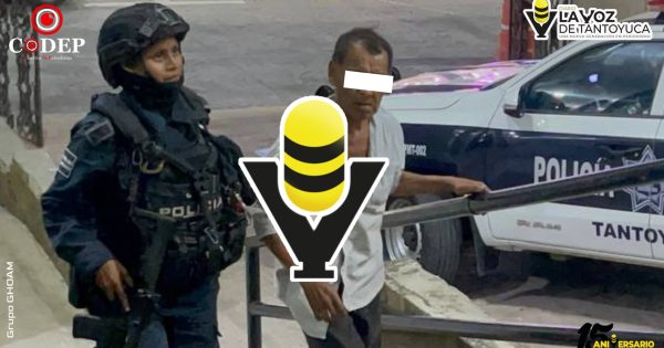 Detienen a sujeto tras presuntamente ingresar a un domicilio en la colonia Manantiales