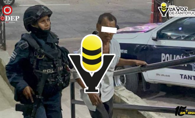Detienen a sujeto tras presuntamente ingresar a un domicilio en la colonia Manantiales