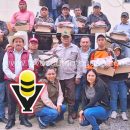 Alcalde Obed Melgoza entrega uniformes de vialidad y limpia pública