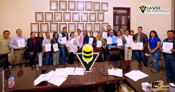 Conforman en Chicontepec nueva Junta de Mejoras Municipal