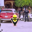 Choque entre una moto y una camioneta dejó solo daños materiales, en Benito Juárez