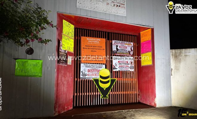 Padres de familia piden remoción de Directora en Escuela Primaria Guadalupe Victoria