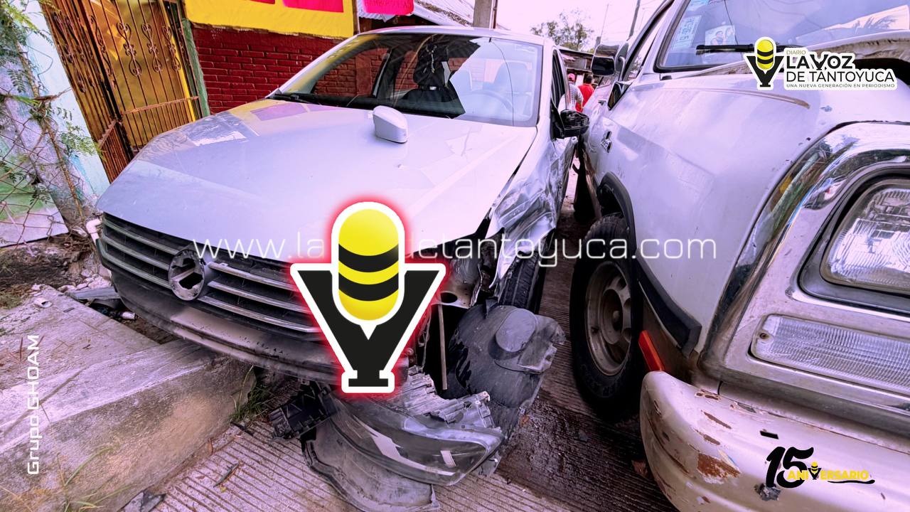Mujer pierde el control de su vehículo y choca contra vehículo ...