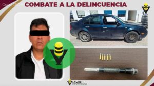 Detienen a hombre implicado en robo de un camión
