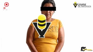 Detienen a mujer en Tempoal por presunta posesión de enervantes