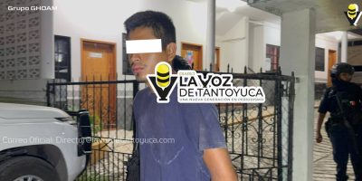 Detienen a hombre por violencia familiar