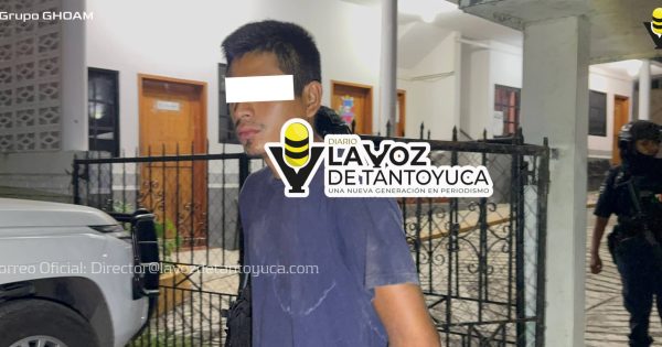 Detienen a hombre por violencia familiar