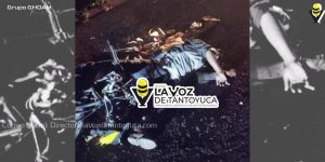 Muere motorepartidor tras chocar contra camioneta, en Chinampa