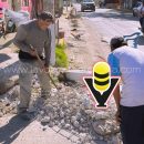 Mejora en la visibilidad: retiran placa de concreto en calle 12 de Julio