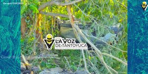 Vuelca vehículo sobre la México - Tampico