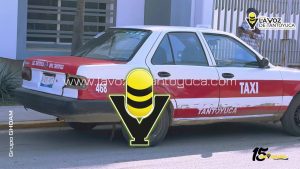 Choque en la Colonia Ruiz Cortines dejó solo daños materiales 