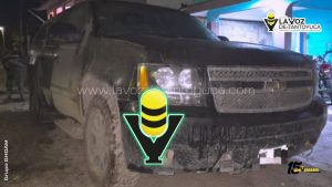 Incendian camioneta en El Higo