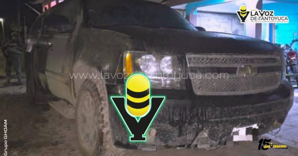 Incendian camioneta en El Higo