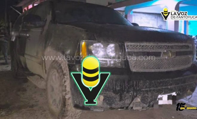 Incendian camioneta en El Higo