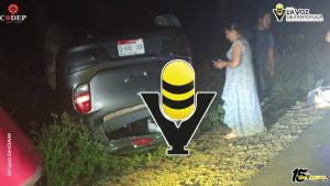 Volcadura de vehículo deja un lesionado en la México - Tampico