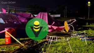 Cae carpa de circo Atayde en Álamo