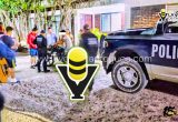 Menor resulta lesionado en accidente de moto, en Tempoal
