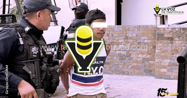 Detienen a hombre por alterar el orden público en Tametate