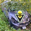 Petrolero vive de milagro tras volcadura en Cazones