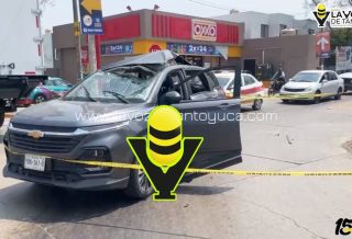 Explosión de tanque de gas dentro de vehículo genera alarma en Boca del Río