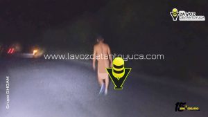Hallan a persona desnuda deambulando en Los Ajos 